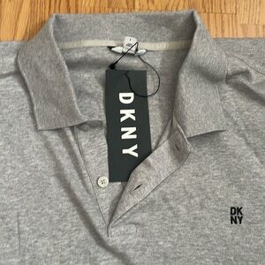 DJNY grey polo shirt